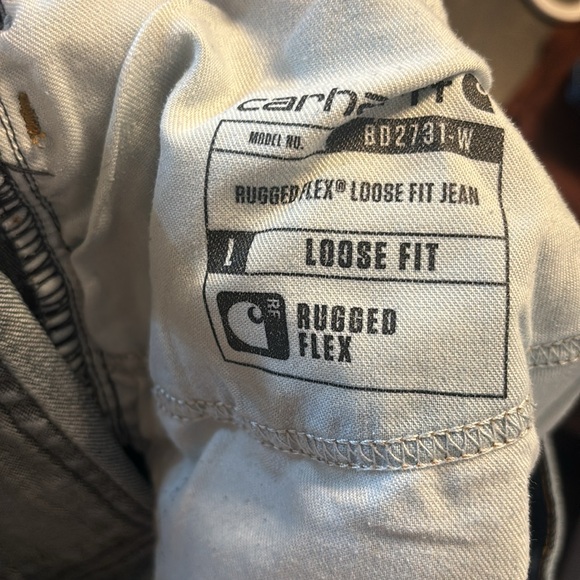 Carhartt loose fit rugged flex jeans size 14R - Picture 5 of 6